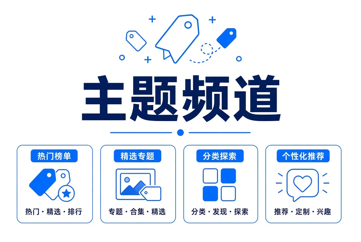 蓝莓视频主题频道视觉